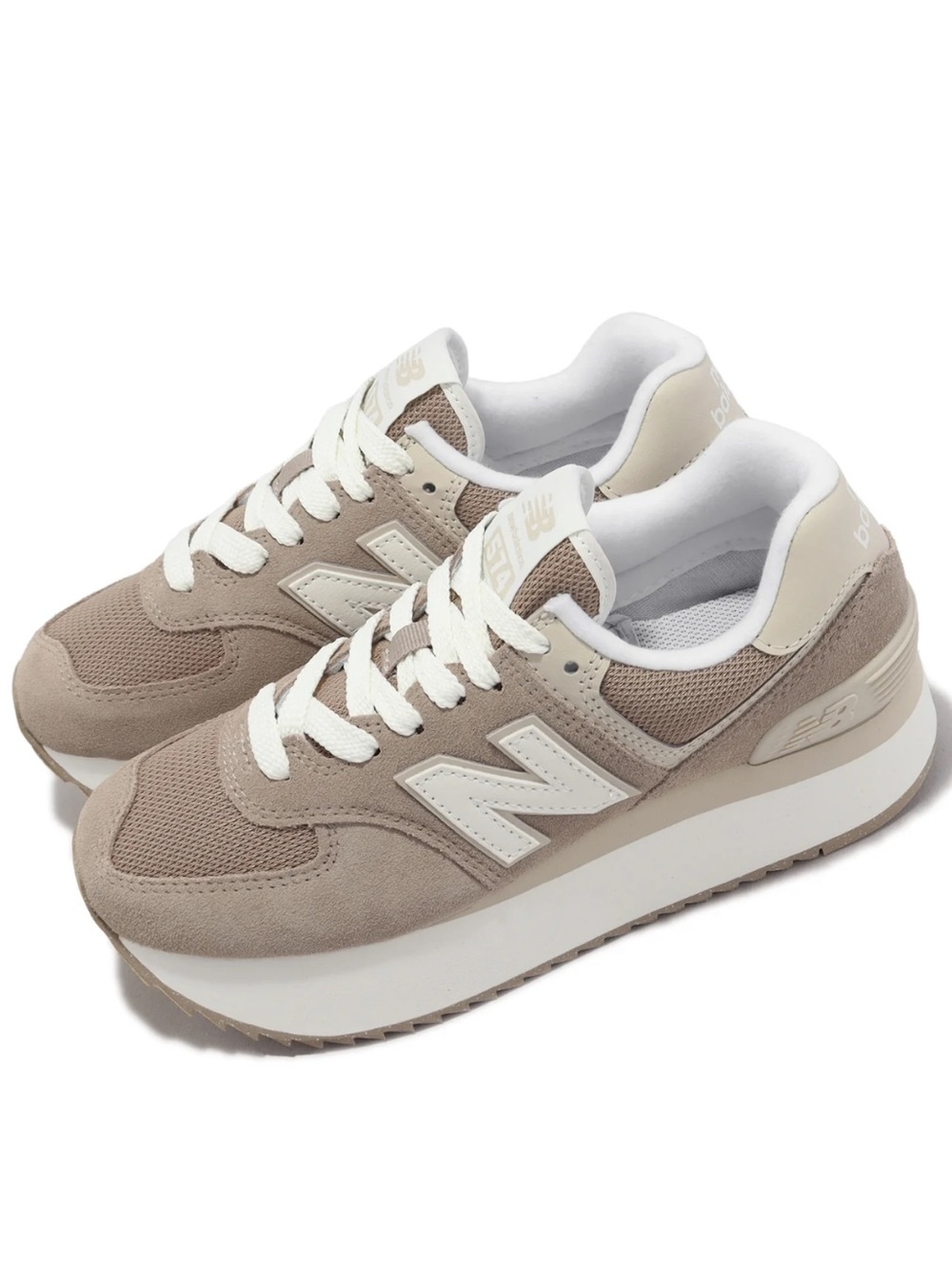 NEW BALANCE 574+ PLATFORM SNEAKER